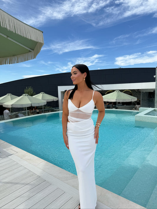 Whitefox white maxi dress